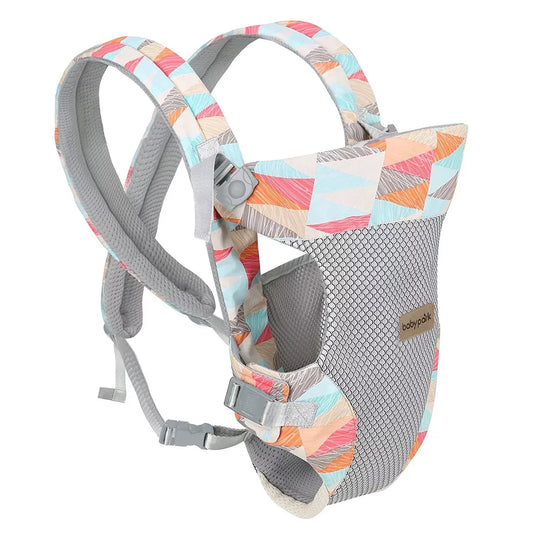 Baby Carrier, 4-In-1 Colorful Baby Carrier, Front and Back Baby Sling with Adjustable Holder, Christmas Gift